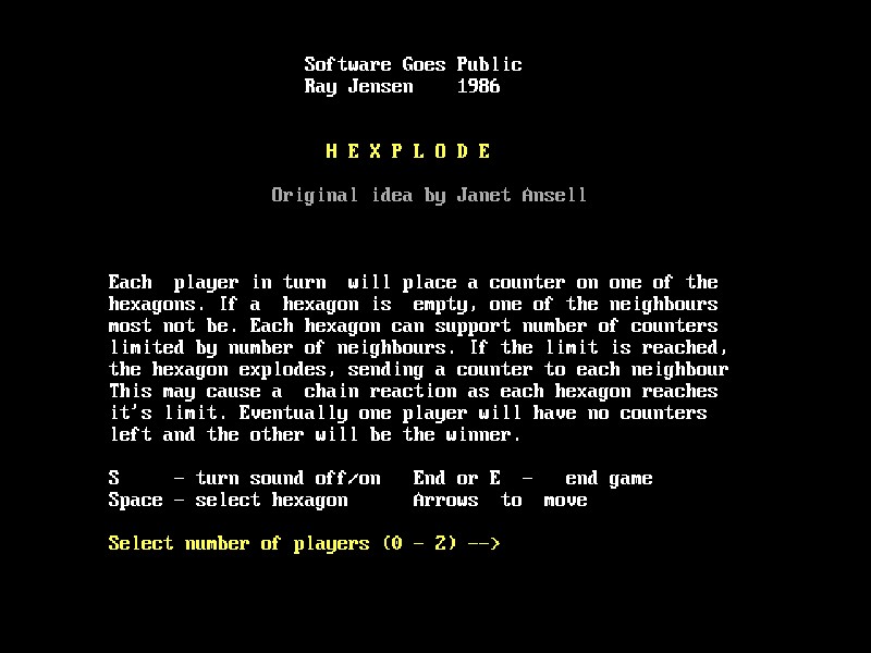 Hexplode